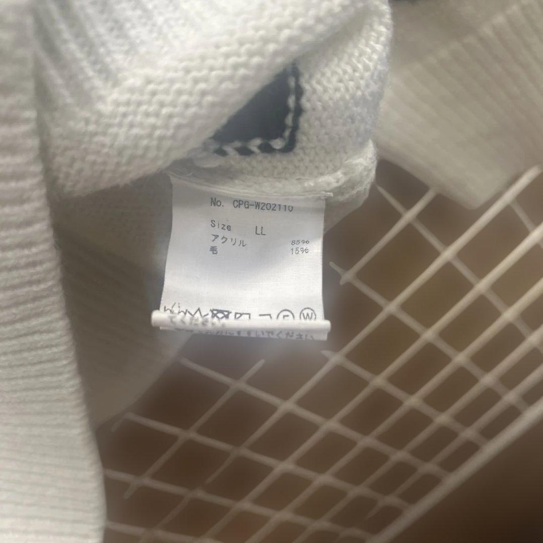 A10. CPG GOLF シーピージーゴルフ ニット　セーター LL