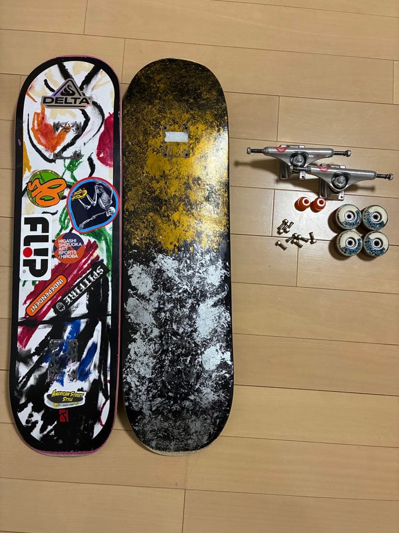 本格的セットアップ　スケートボード　美品セット　試し乗りのみ　すぐ遊べます