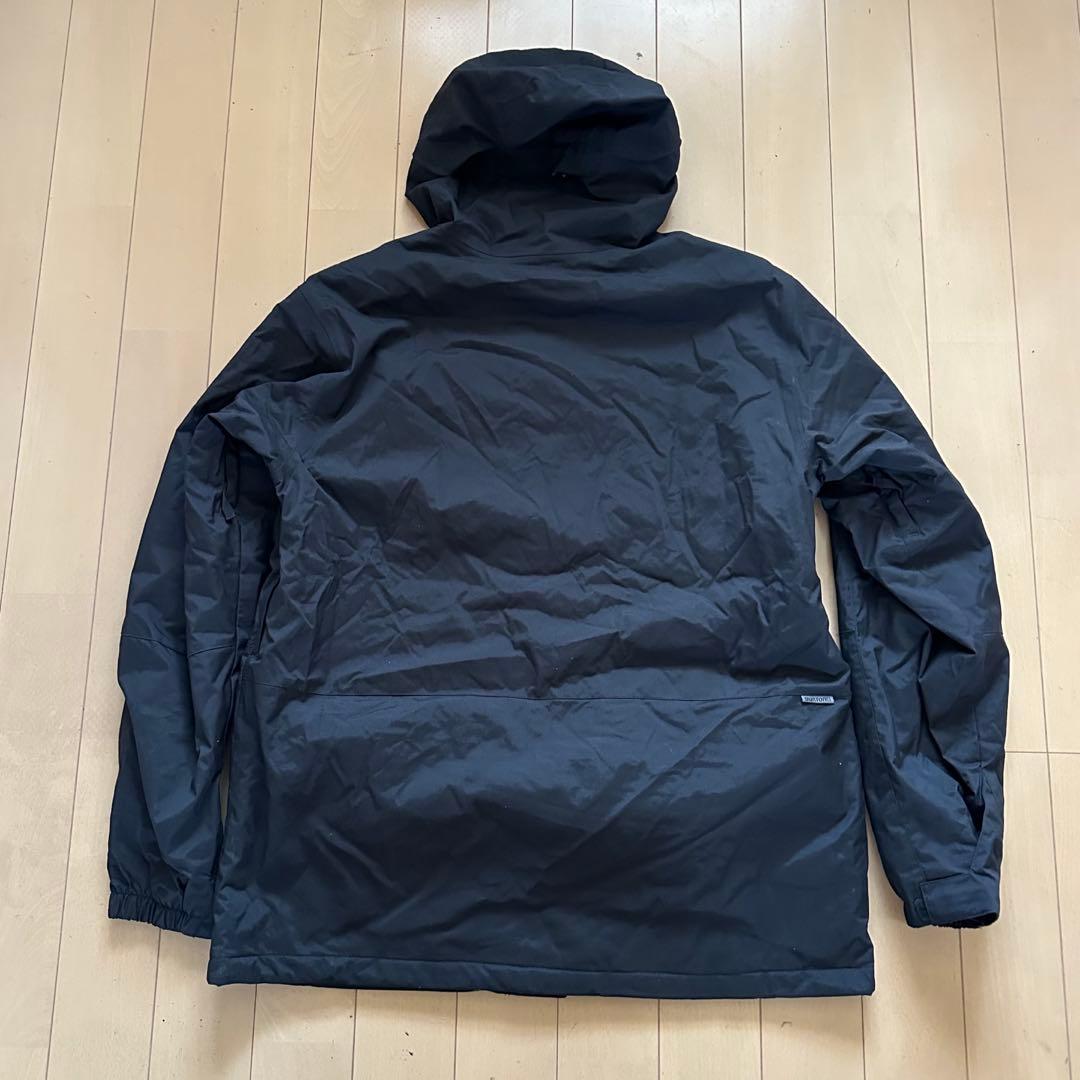 BURTON フード付きスノーボードウェア XLサイズ ブラック