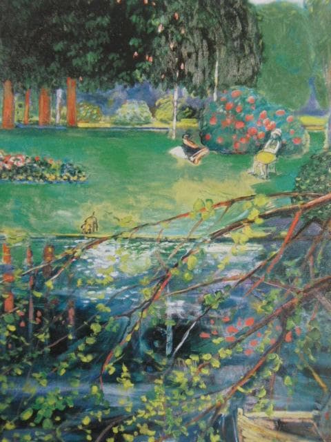 カシニョール（Cassigneul）、ブルゴーニュの森と湖、希少な画集より