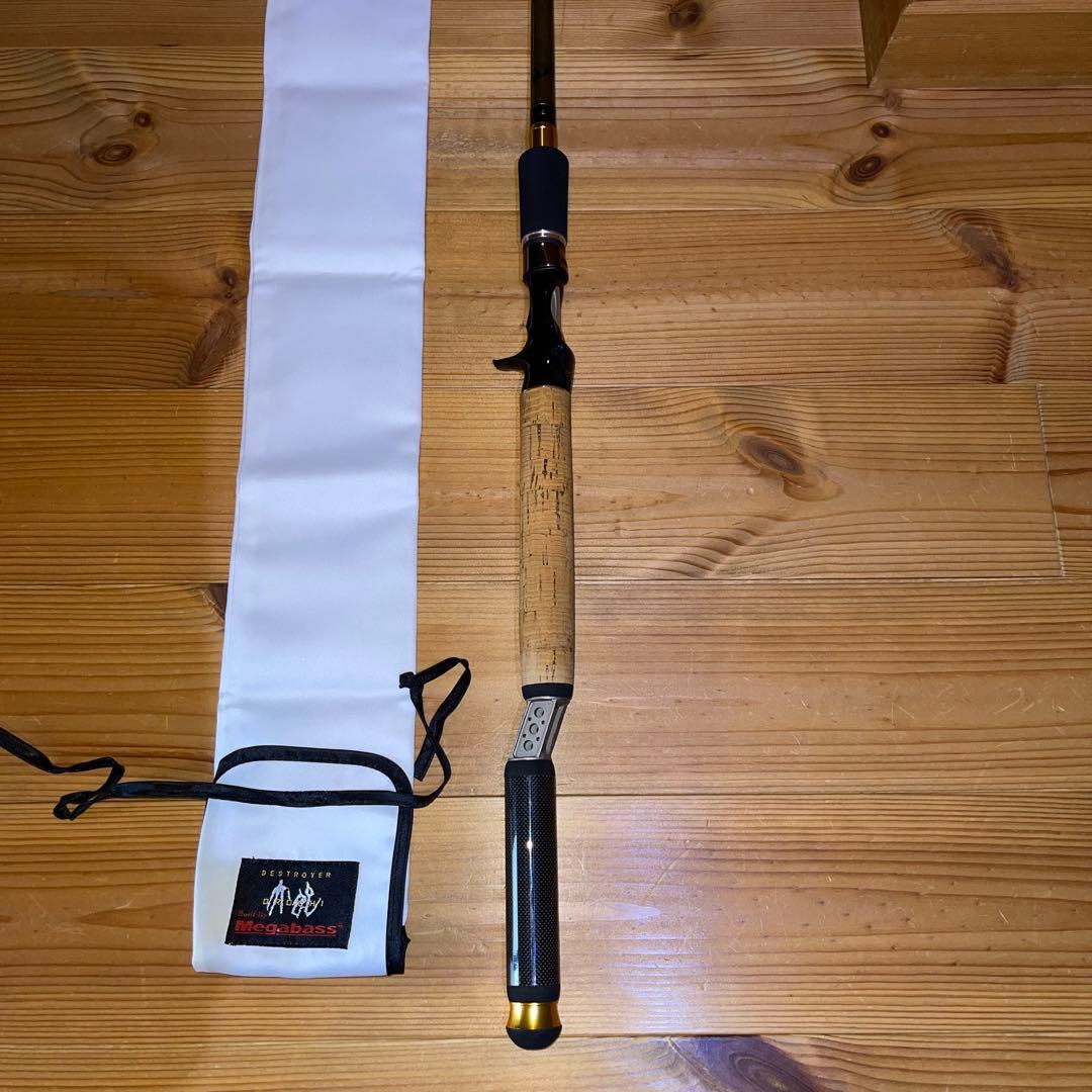 メガバス　美品 オロチ エボルジオン F7-76RDti ホワイトパイソン