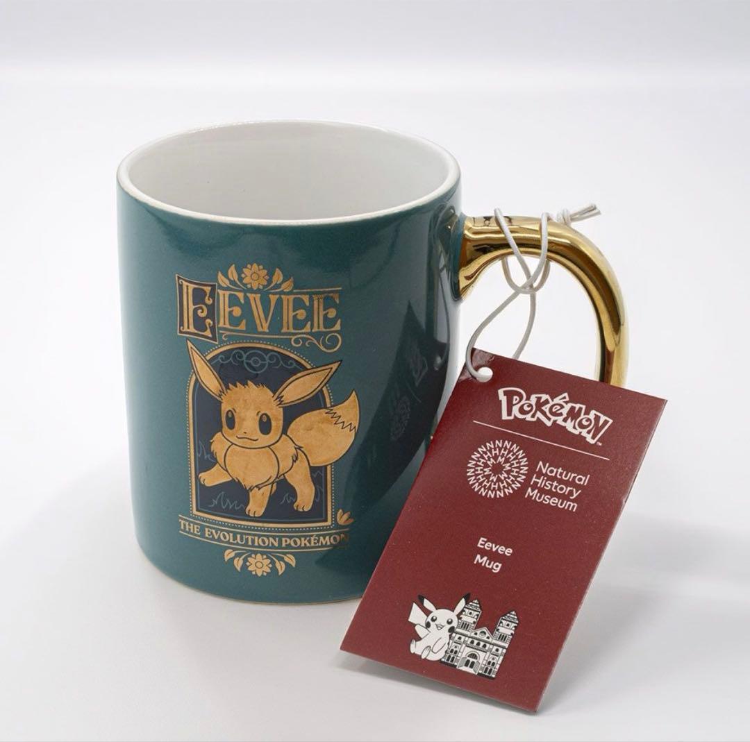 【希少新品】ポケモン30周年記念ロンドン自然史博物館コラボ イーブイ マグカップ