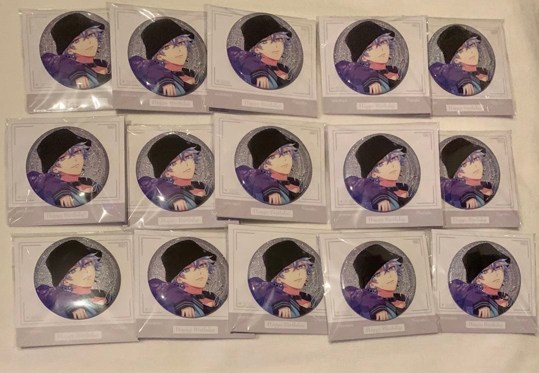 パラドックスライブ　cozmez矢戸乃上那由汰　birthday缶バッジ