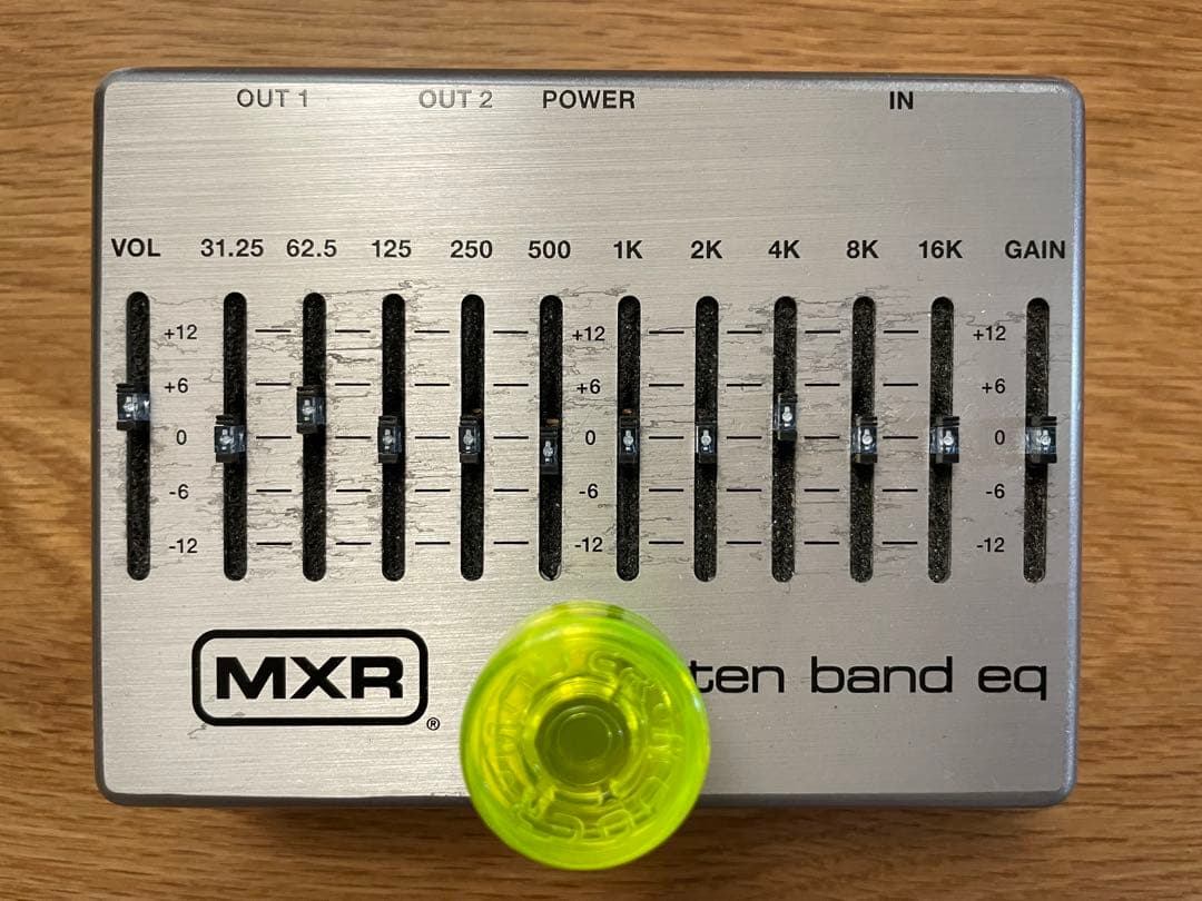 【MXR】 M108S 10バンドグラフィックEQ