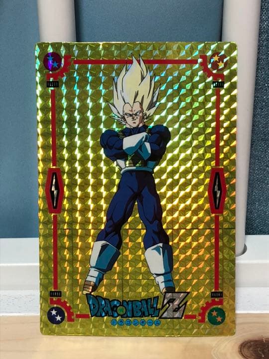 ドラゴンボールZ  仙豆ビスケット抽選プレゼントカード　ベジータ