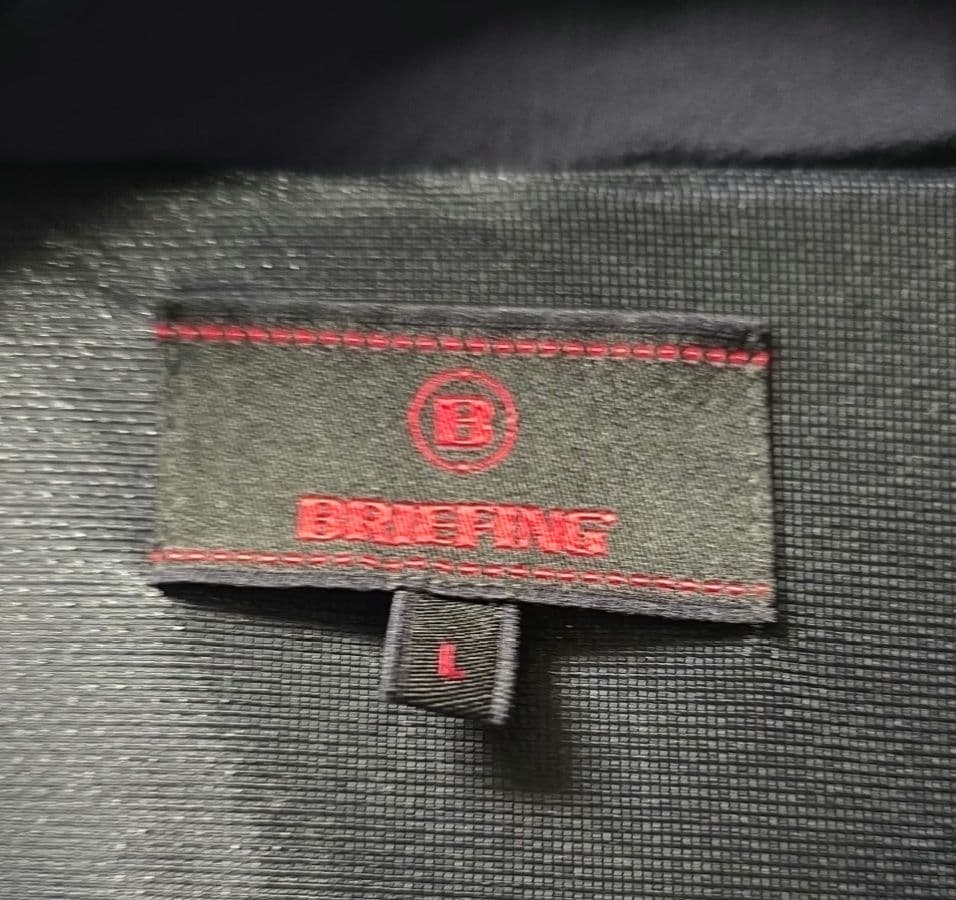 新品未使用品！ブリーフィング メンズウインドブロックニットブルゾン Lサイズ