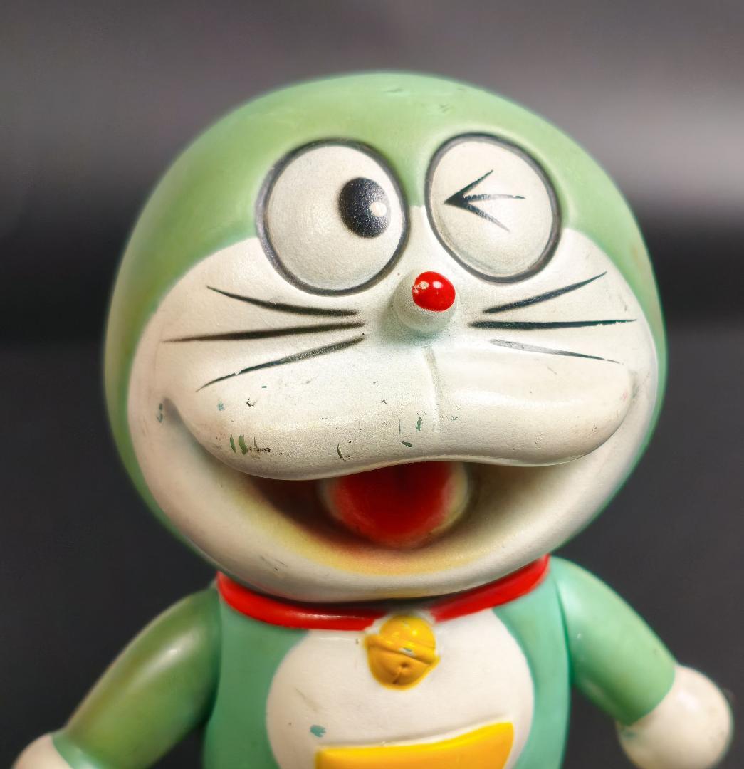 タカトク 小学館 当時物 昭和レトロ ドラえもん ソフビ フィギュア