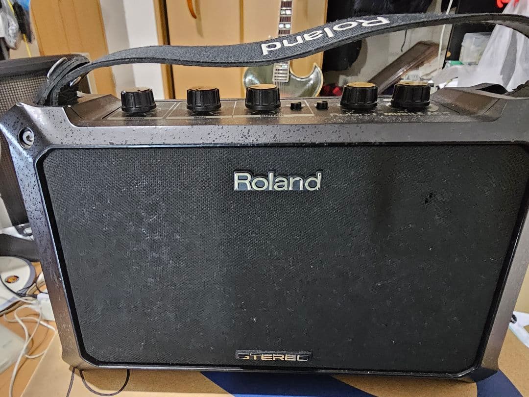 Roland☆モバイルアンプAC☆エレアコ・マイク☆中古