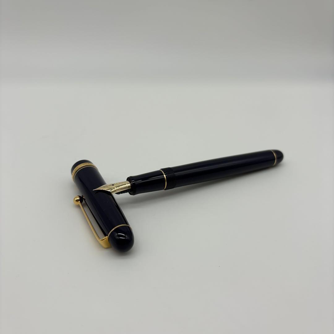 パイロット 万年筆 カスタム74 ダークブルー　目立った傷や汚れなし