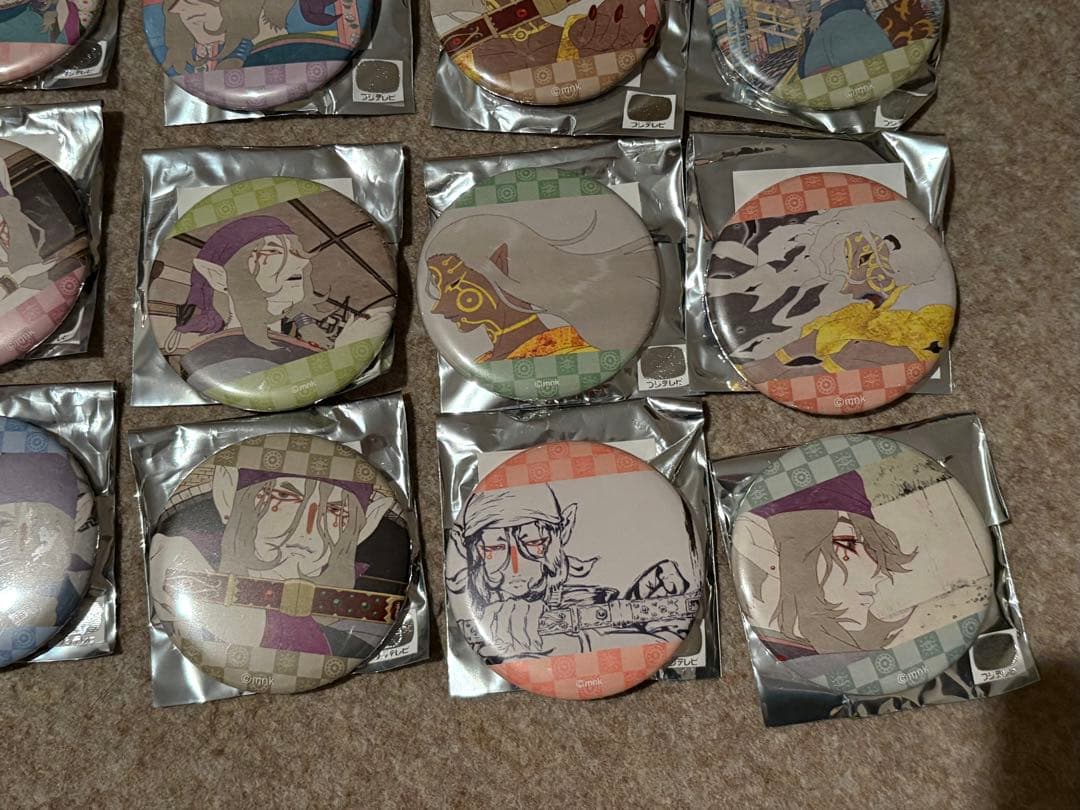 モノノ怪 トレーディング場面写和紙 缶バッジ 15周年 薬売り