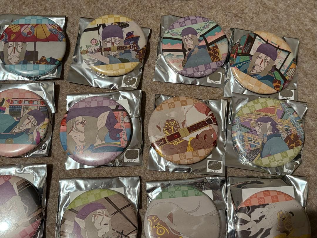 モノノ怪 トレーディング場面写和紙 缶バッジ 15周年 薬売り