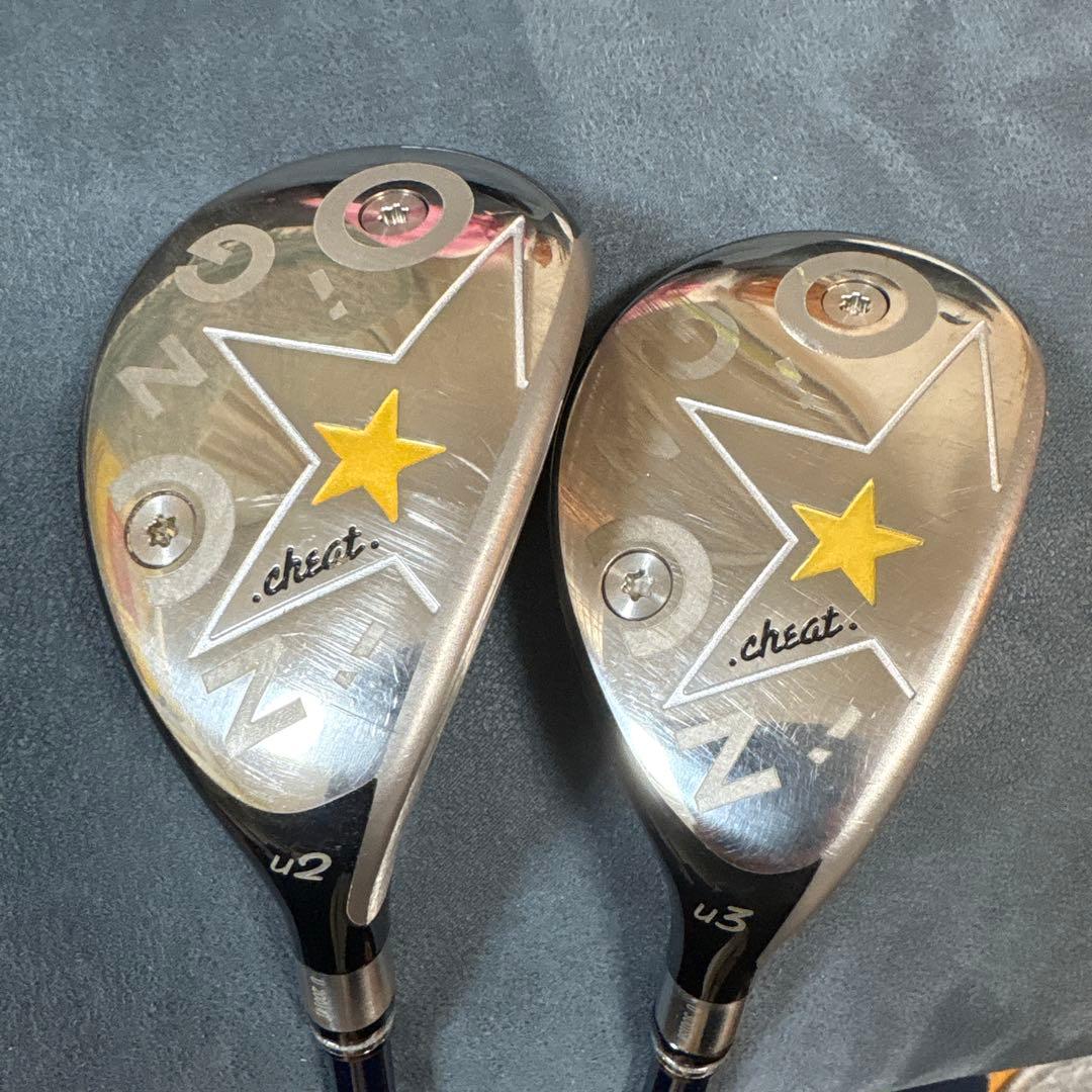 ginnico ジニコ ユーティリティ 2本セット　HY-75/HY-85