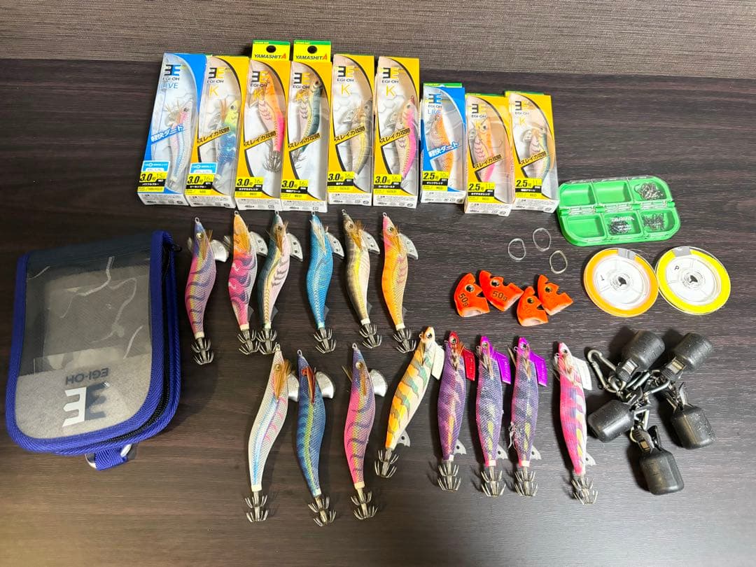 ヤマシタ　エギ　等　セット