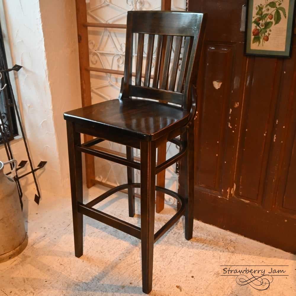 IFU-413-3 英国ヴィンテージ カウンターチェア ハイチェア BARチェア