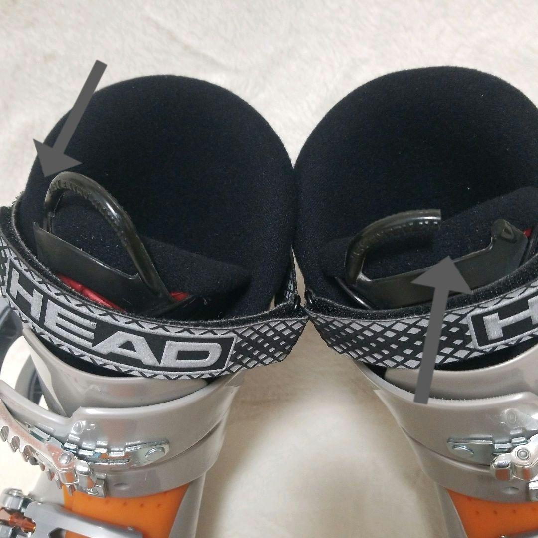 【訳あり美品】ヘッド　HEAD スキー　ブーツ　4バックル　27.5cm