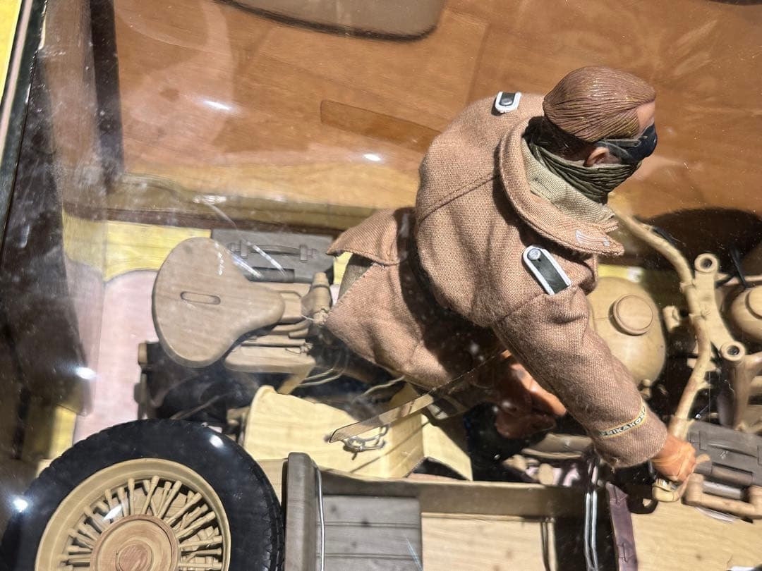 絶版品　1/6サイズ　ドイツ軍アフリカ大隊　サイドカー