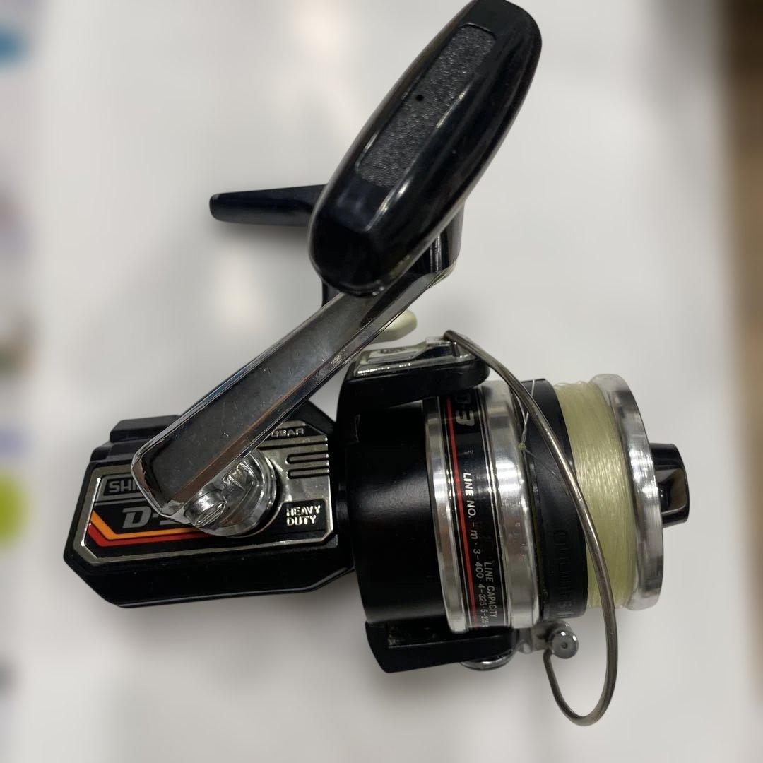 SHIMANO D-3 スピニングリール　オールドシマノ