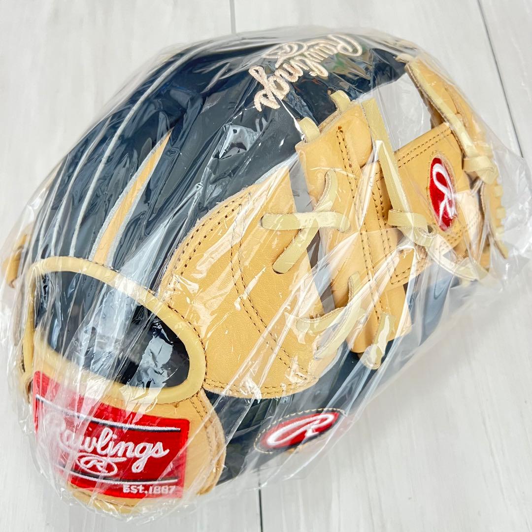 【タグ付き未使用品】一般軟式・グローブ ローリングス 内野用・大人用 キャメル