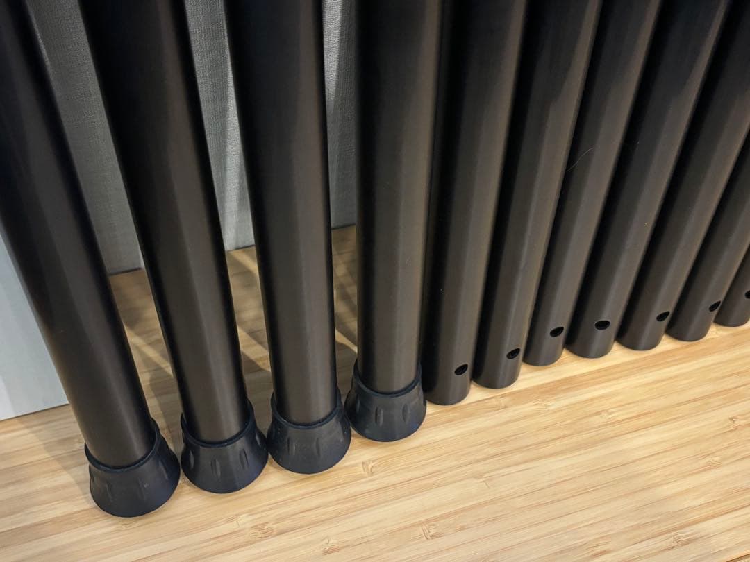 スノーピーク ウイングポールブラック 240cm ×4セット