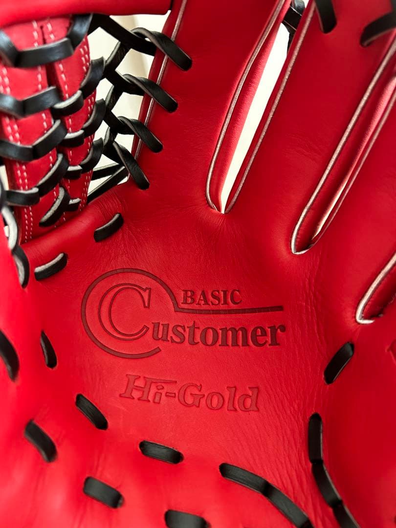 軟式野球グローブ 内竜也選手　直筆サイン入り