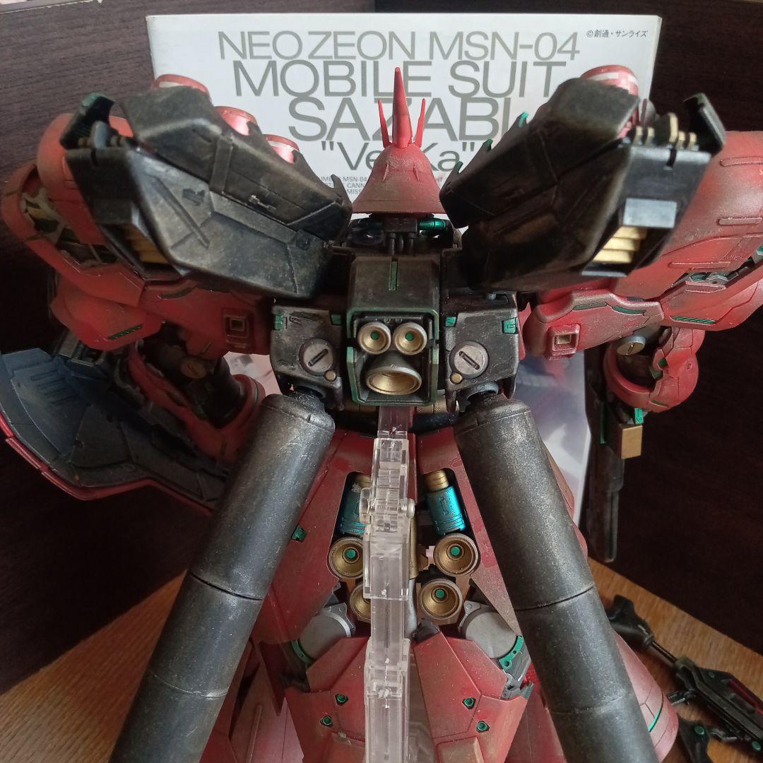 MG サザビーVer.ka　組み立て済みガンプラ