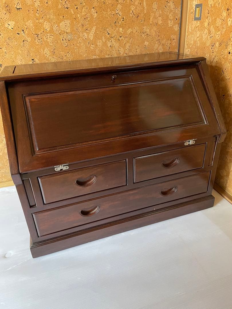 唐木　机　アンティーク　家具　収納　骨董品　古美術品　花梨　紫檀　中国