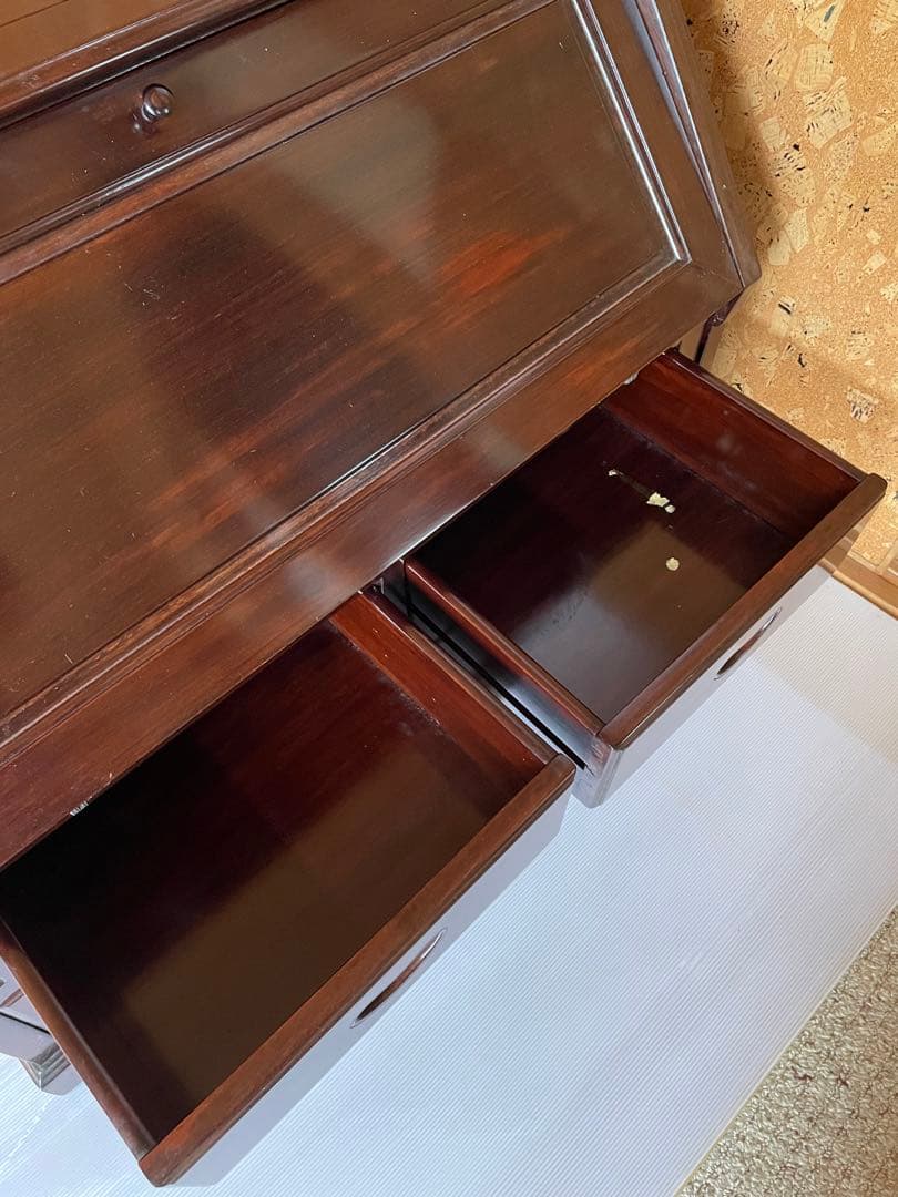 唐木　机　アンティーク　家具　収納　骨董品　古美術品　花梨　紫檀　中国