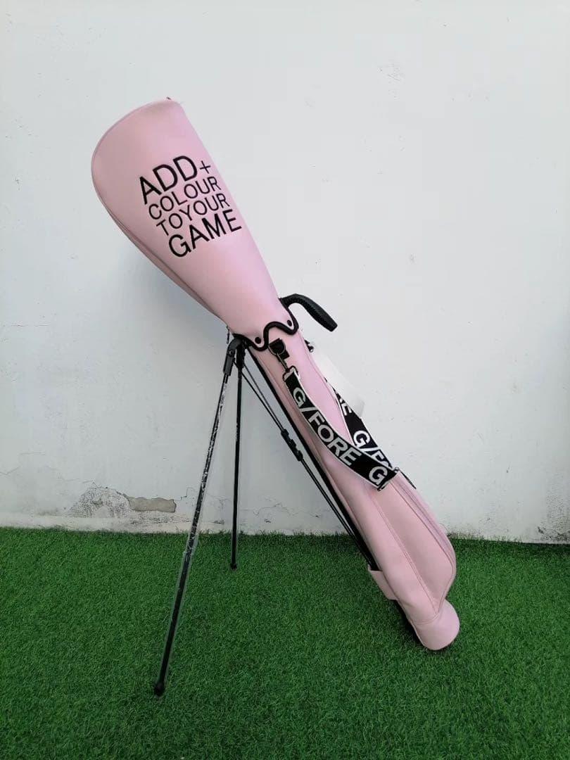 ジーフォア G/FORE ゴルフラウンドバッグ セルフスタンドバッグ ピンク