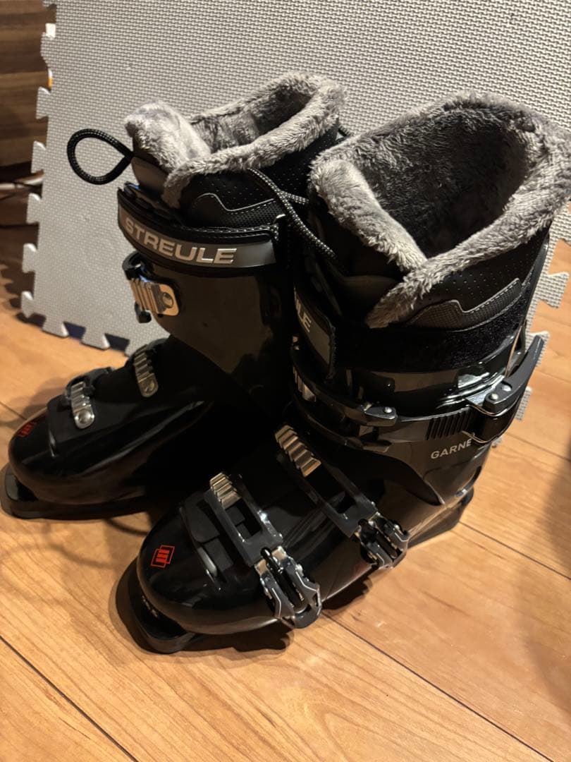 シュトロイレスキーブーツ 26から26.5cm ブラック