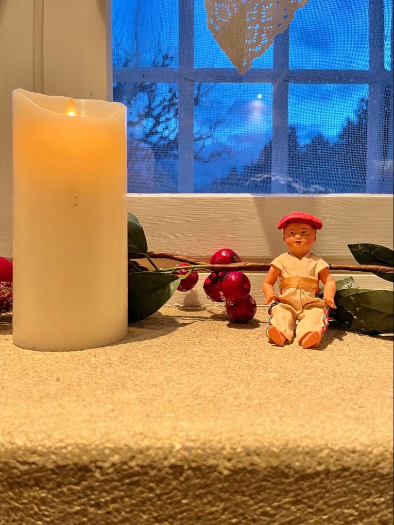 ◆フランスアンティーク｜ミニドールCヨーロッパ民族衣装バスク地方伝統少年南仏