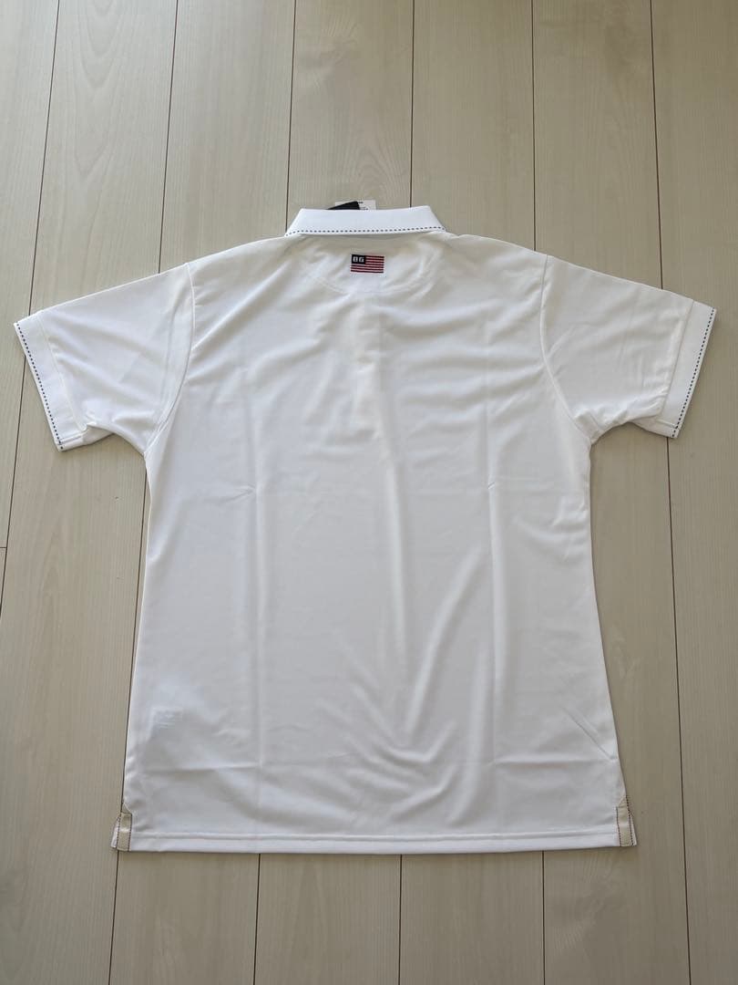 未使用)ブリーフィング ゴルフ メンズ ベーシックポロシャツ サイズL ホワイト