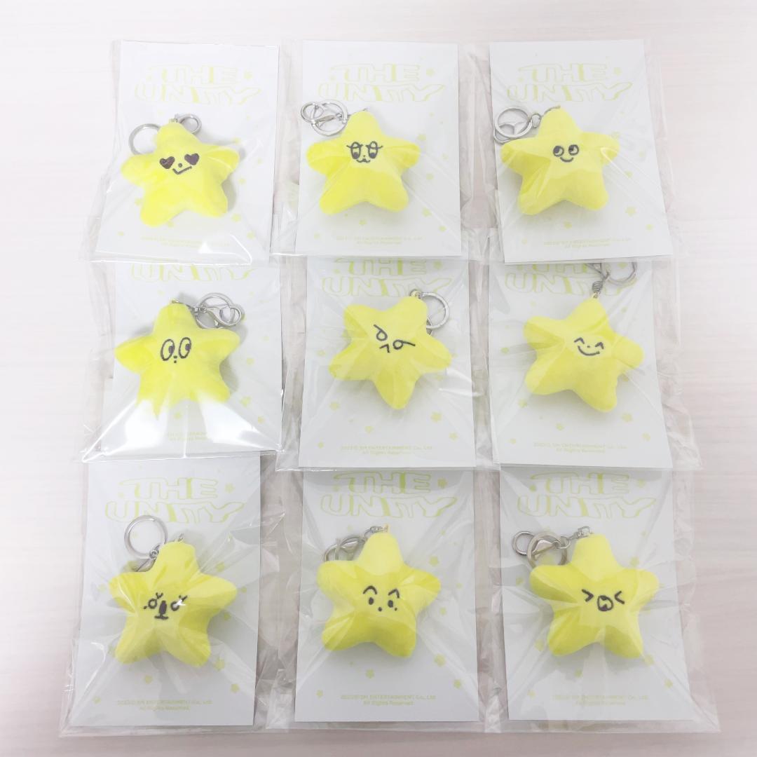 NCT127 THE UNITY MD ヒトデ キーリング 9個セット トレカ無