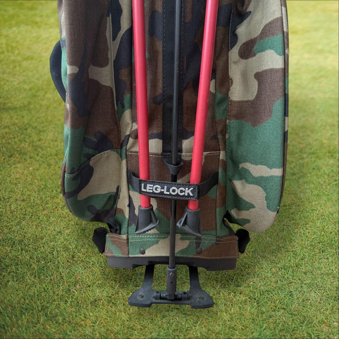 ブリーフィングゴルフ　ビームス　サンマウンテン　キャディバッグ　迷彩　カモフラ