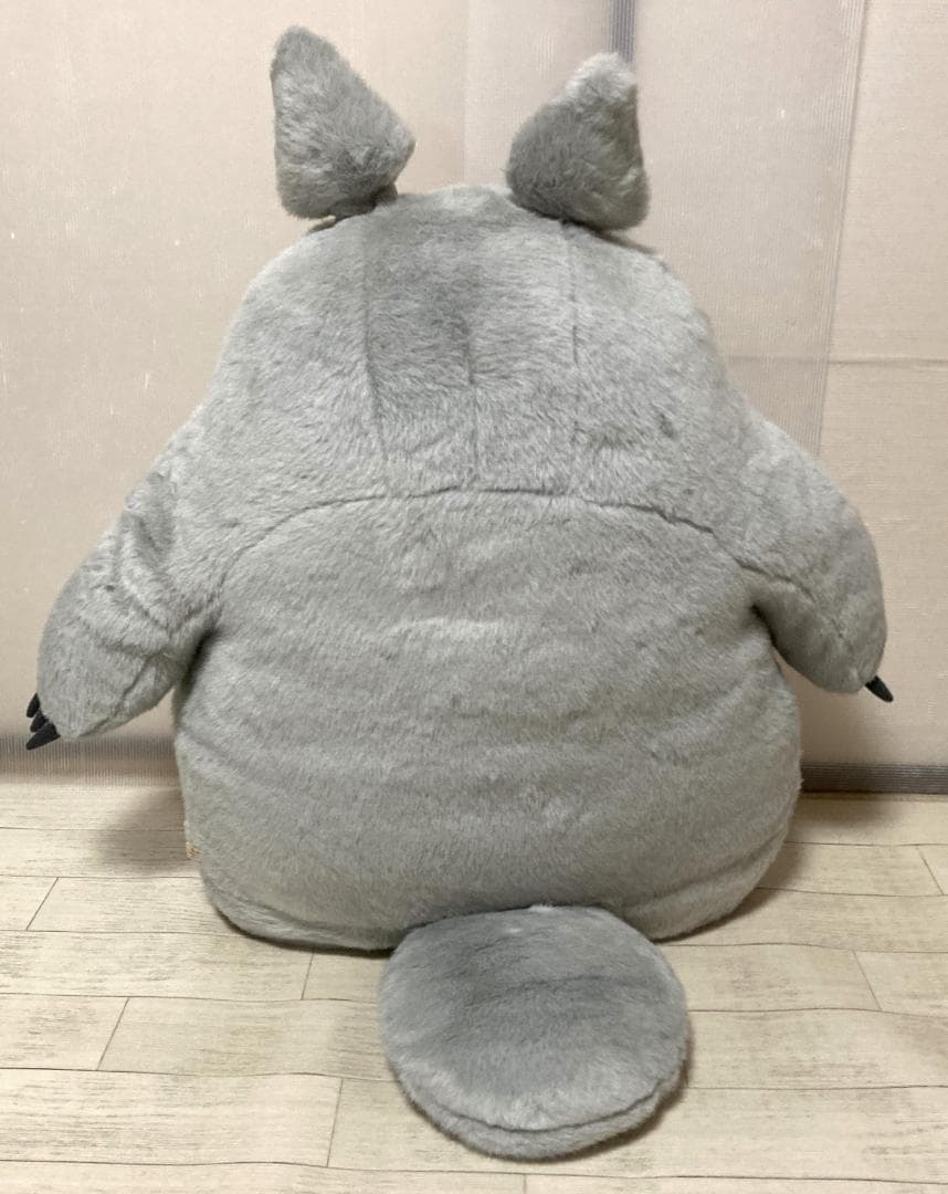 サンアロー　となりのトトロ　大トトロ　お昼寝クッション　グレー　全長73cm