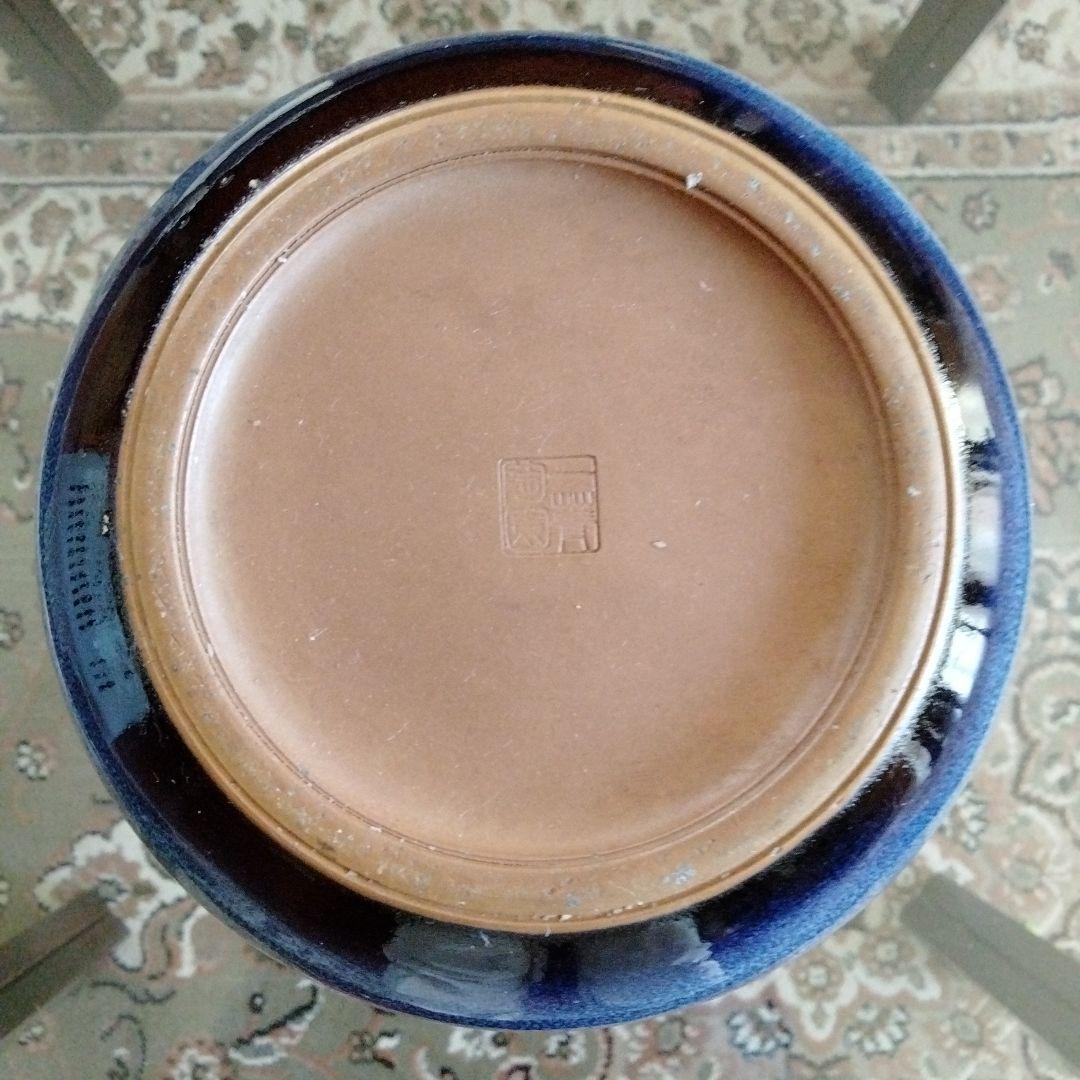 中国骨董【 鈞磁窯変象耳尊、礼器花瓶】陶磁器名品貴重希少在銘あり大変縁起の良い物