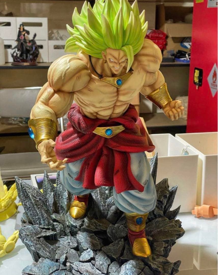 ドラゴンボール ベジータ ブロリー 孫悟空 フィギュア ガレージキット