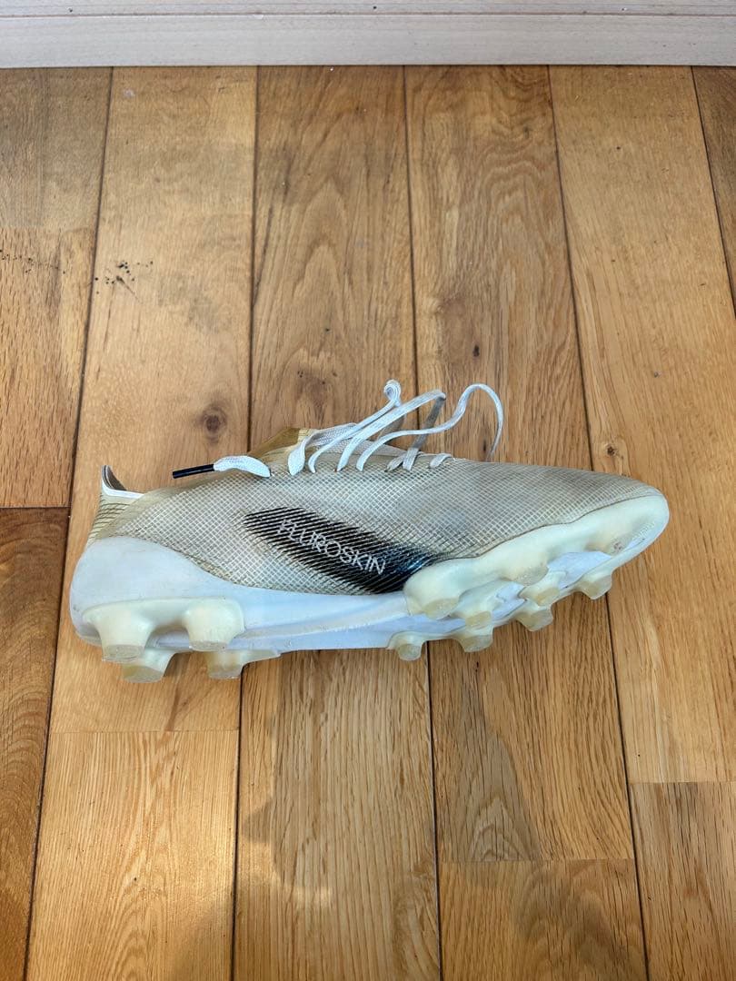 adidas Xゴーストスパイクシューズ ホワイト＋インソール