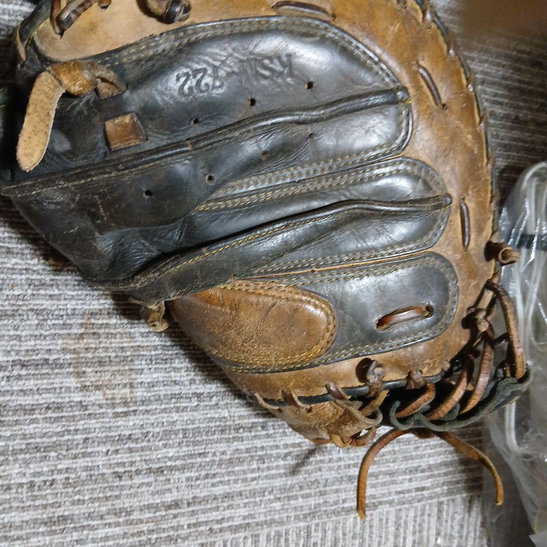 レザー製 野球グローブ キャッチャーミット