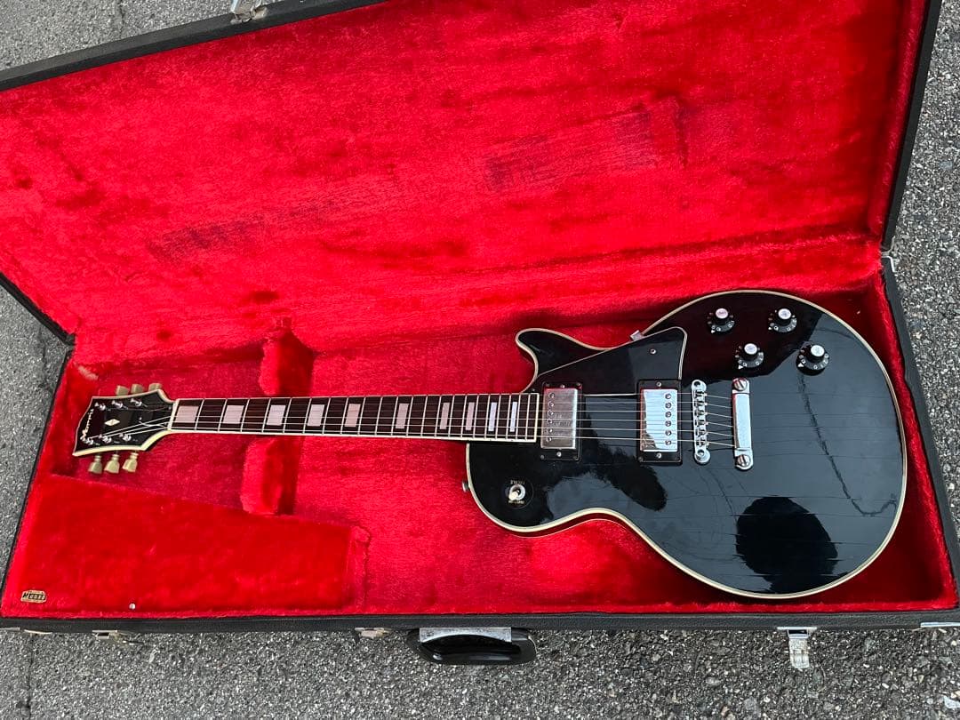 【Morris レスポールタイプ リフレット済み ハードケース付】