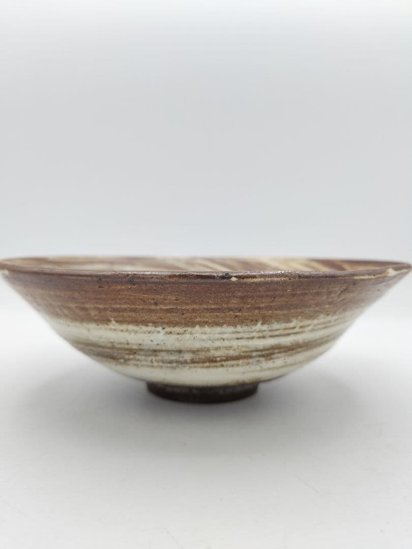 b595 茶碗 刷毛目 平 十三代 中里太郎衛門 木箱 茶道具 古物