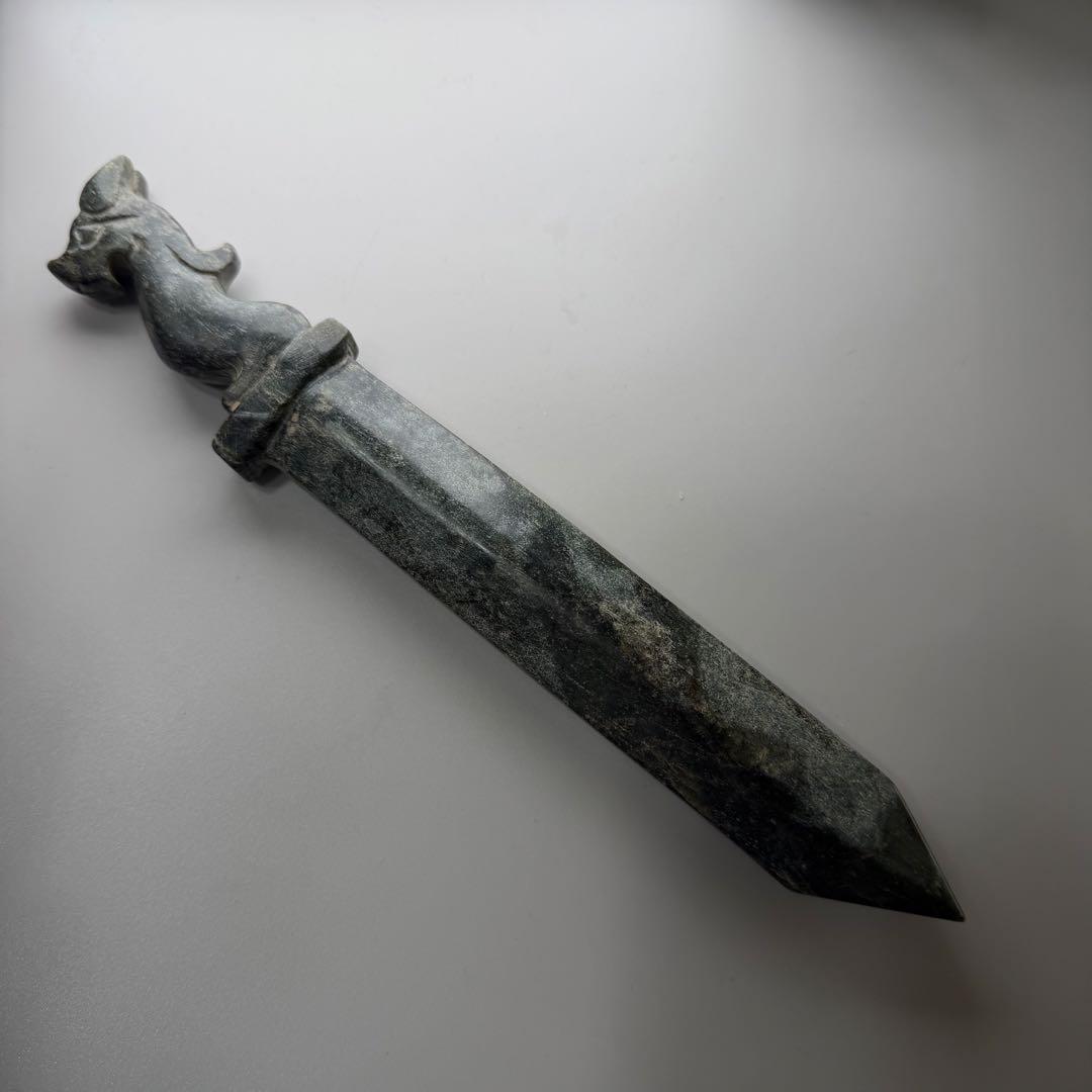 隕石　剣　24cm 磁石反応　180g