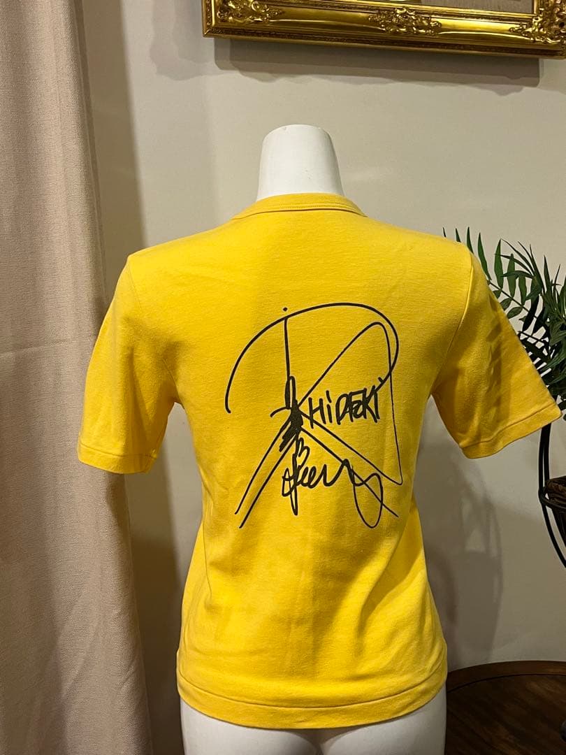 【超希少、レア】　昭和TV レッツゴーヤング　バック西城秀樹サイン　イエロー