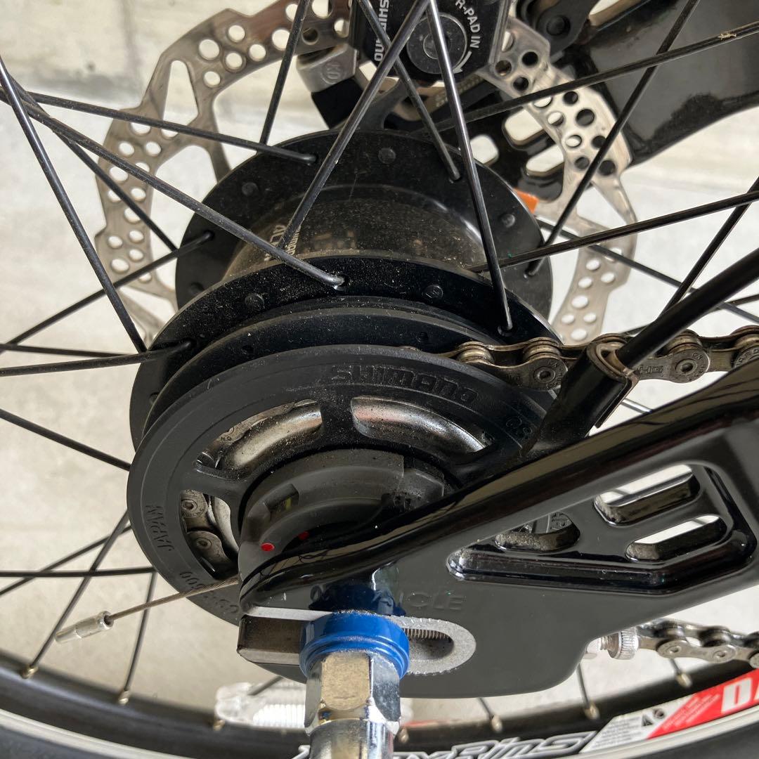 カーボンフレーム ミニベロ ミライクル 自転車