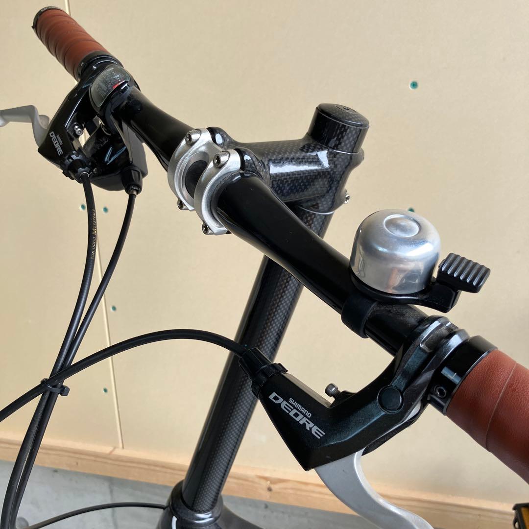 カーボンフレーム ミニベロ ミライクル 自転車