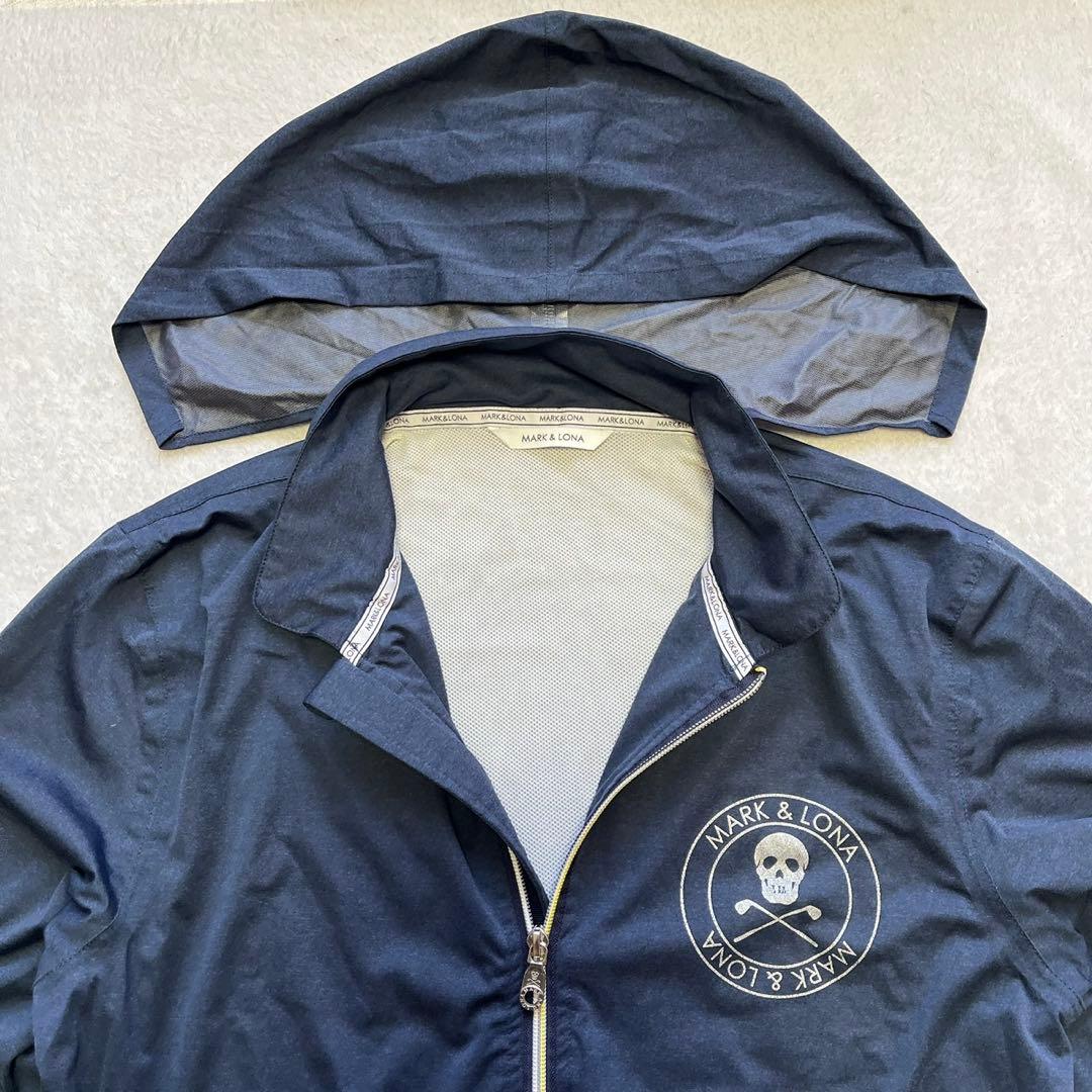 極美品 マークアンドロナ 2WAY　パーカー　ジャケット　ナイロン　収納