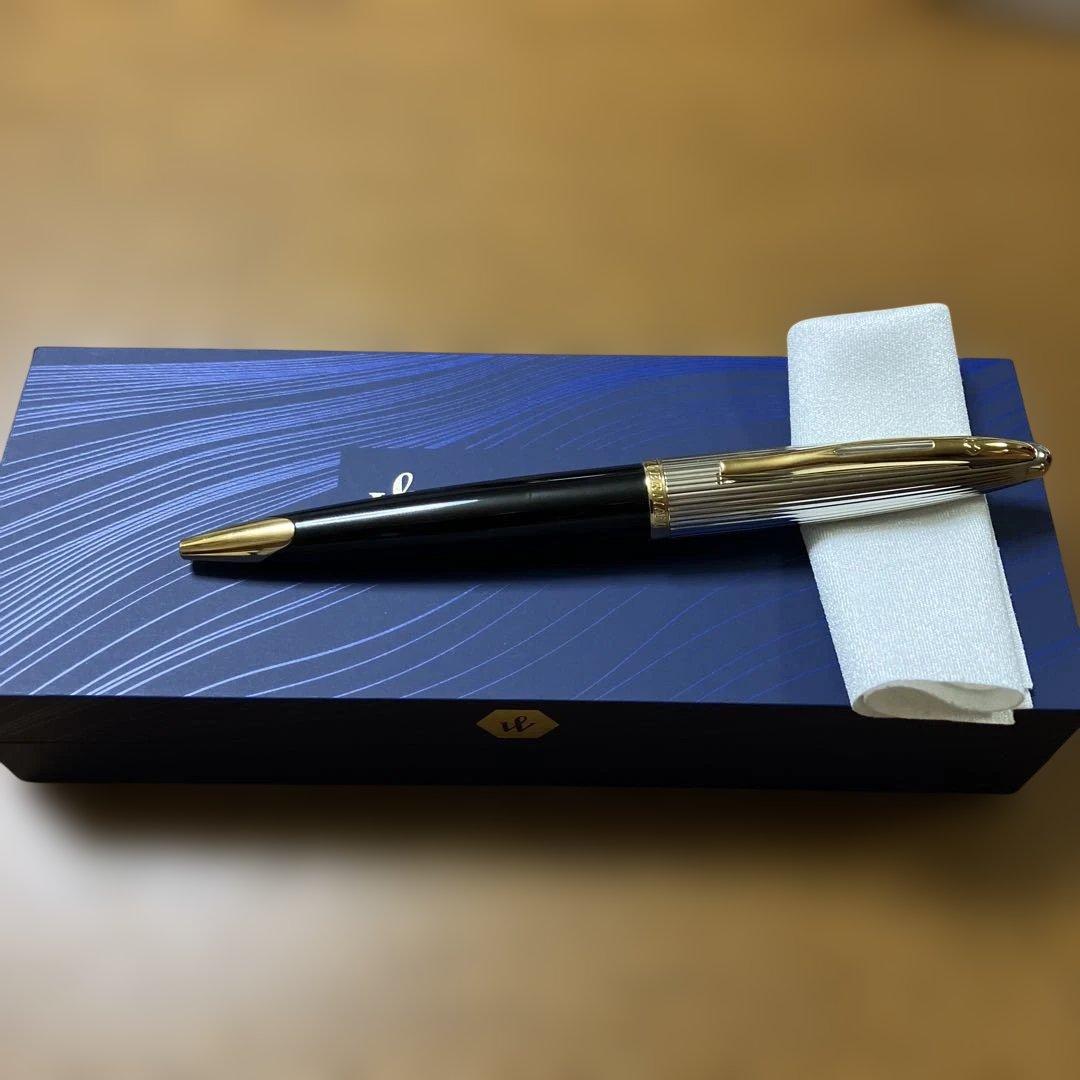 【ウォーターマン】カレンデラックス ブラック&シルバーGT ボールペン