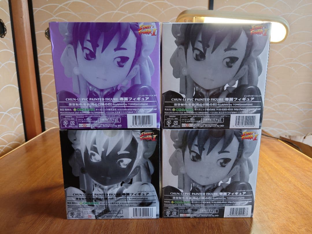 ストリートファイターⅡ 春麗 フィギュア × 4体