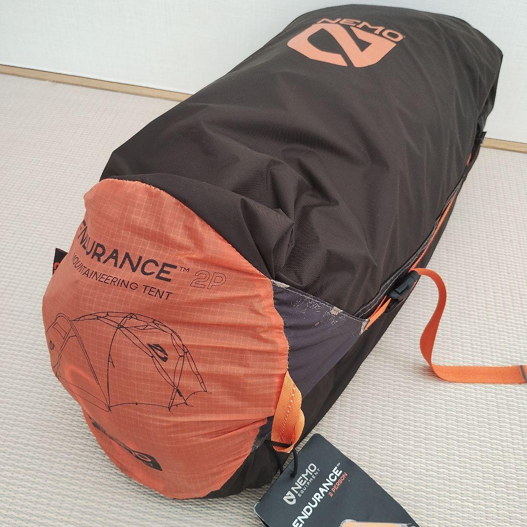 【新品】NEMO ニーモ ENDURANCE 2P【シルナイロン製二人用テント】