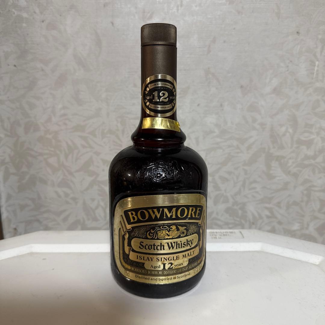 てぃ。　Bowmore 12年 アイラシングルモルトウイスキー　箱無し