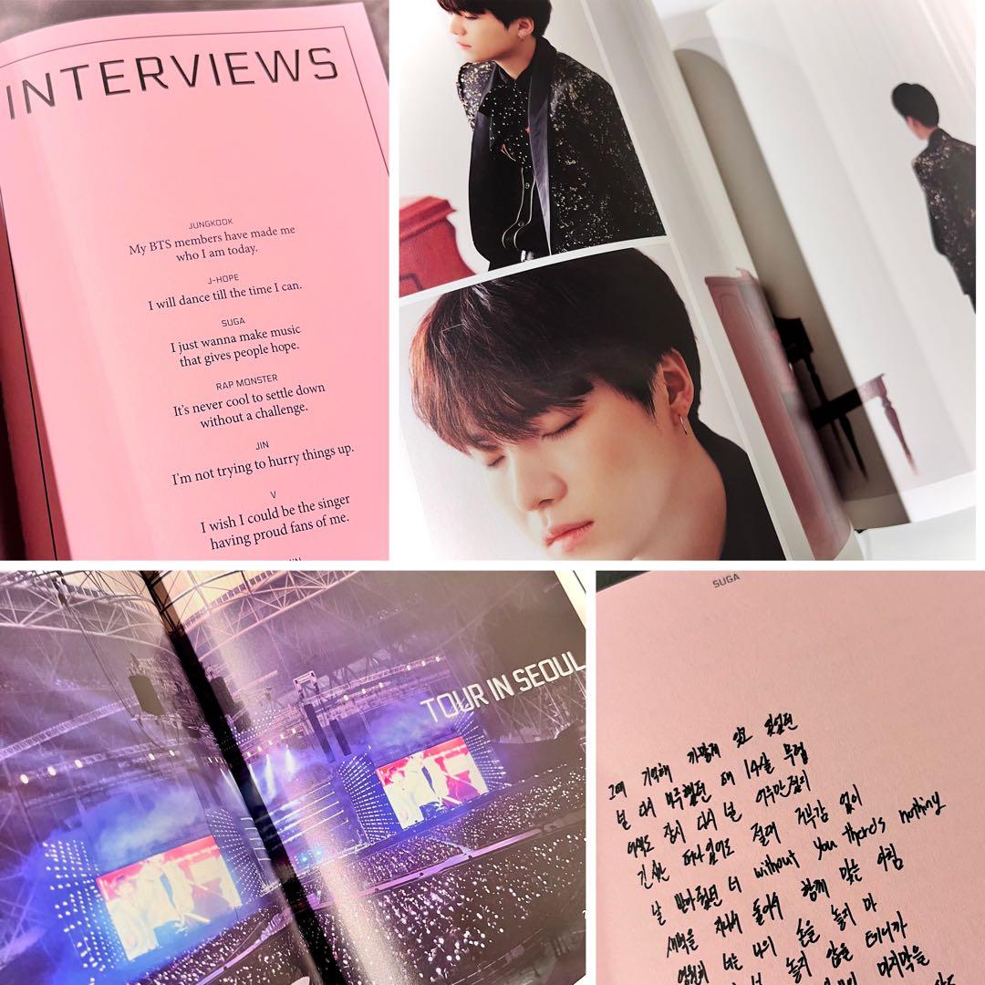 BTS WINGS concept book SUGA ユンギ プレフォト